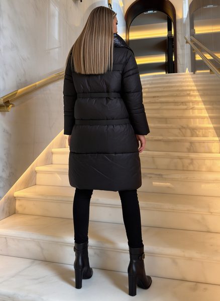 Geacă de iarnă de damă Due Linee - Neagră -