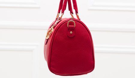 Real leather handbag Glamorous by GLAM - Red -