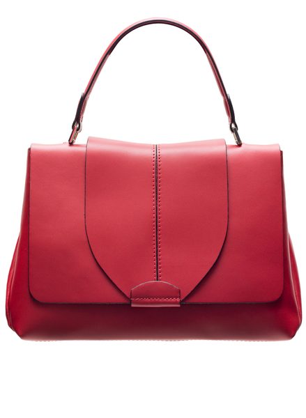 Bolso de cuero de mano para mujer Glamorous by GLAM - Rojo -