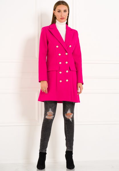 Női kabát CIUSA SEMPLICE - Rózsaszín -