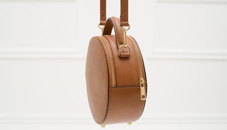 Real leather crossbody bag Glamorous by GLAM - Brown -