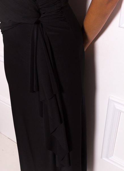 Maxi dress Due Linee - Black -