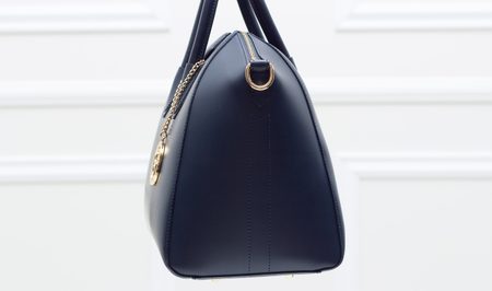 Bolso de cuero de mano para mujer Glamorous by GLAM - Azul oscuro -