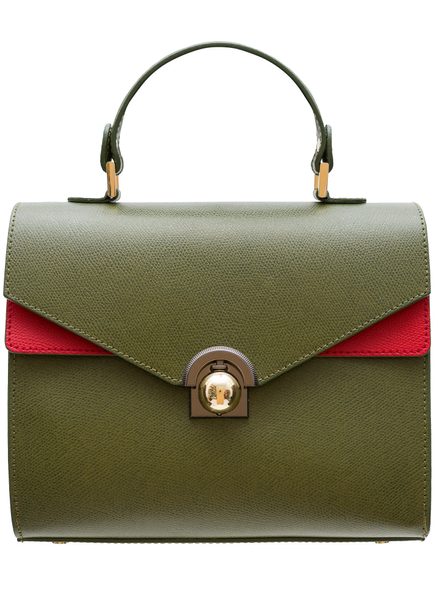 Bolso de cuero de mano para mujer Glamorous by GLAM - Verde -