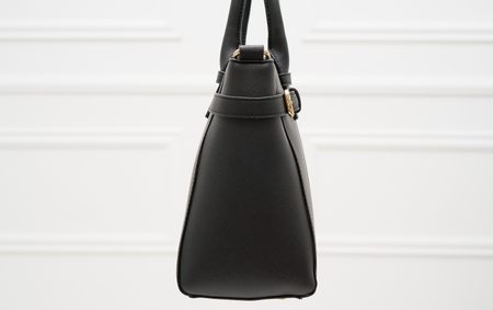 Bolso de cuero de mano para mujer Tru Trussardi - Negro -