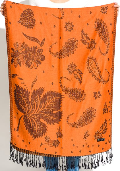 Women's scarf - Orange -