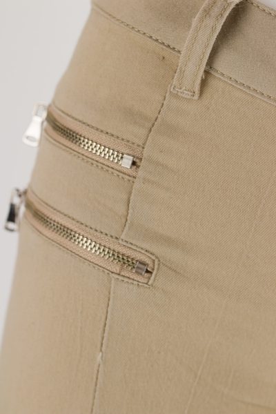 Pantalones de mujer - Beige -