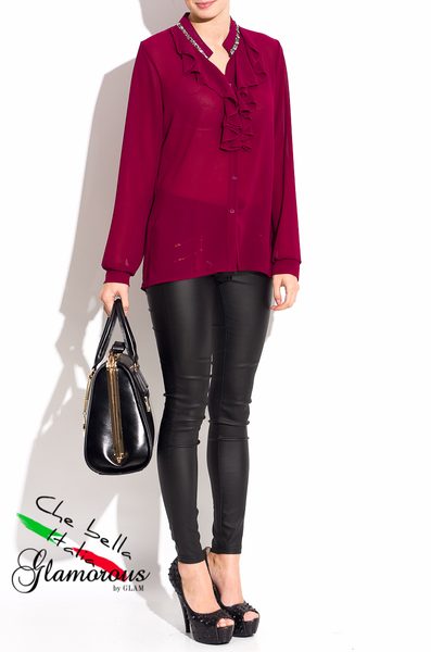 Dámská kožená kabelka kufřík - černá -