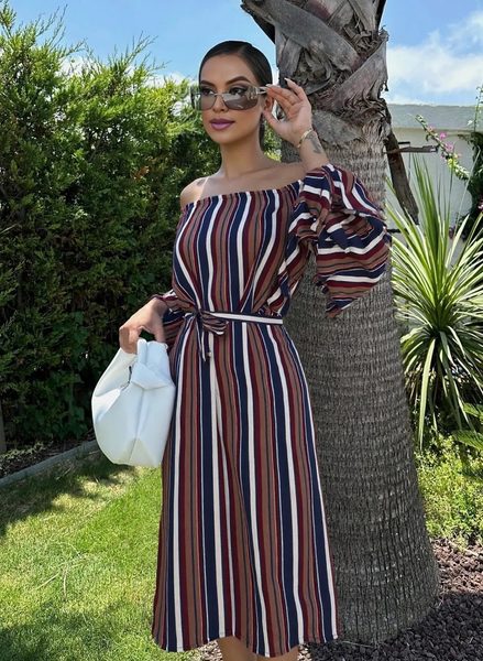 Nyári ruhák GLAM&GLAMADISE - Kék -