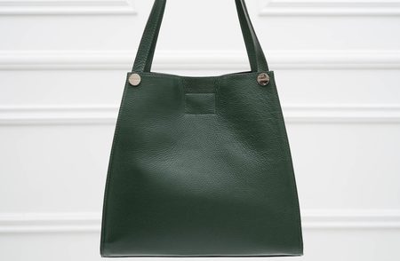 Real leather shoulder bag Glamorous by GLAM - Green -