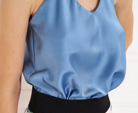 Top donna CIUSA SEMPLICE - Blu -