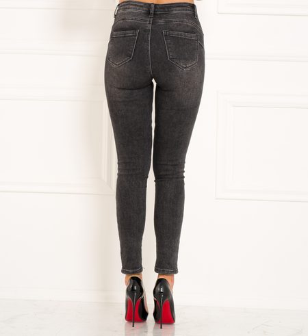 Jeans donna - Nero -