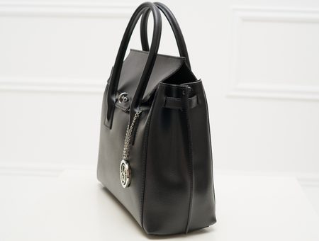 Real leather handbag Glamorous by GLAM - Black -