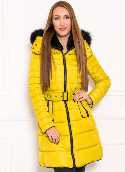 Giacca invernale donna Due Linee - Giallo -