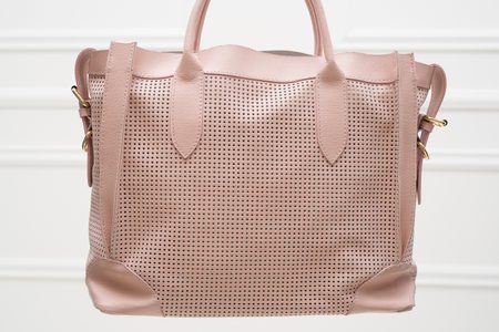 Bolso de cuero de mano para mujer Glamorous by GLAM - Rosa -