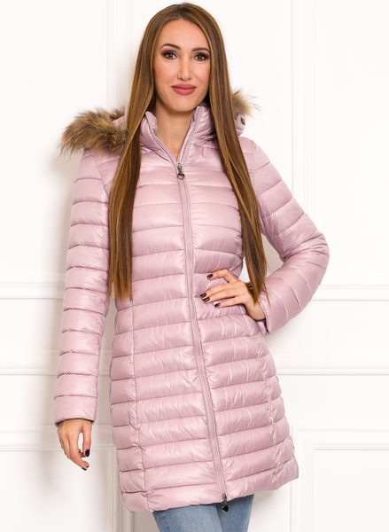 Glamadise - Italian fashion paradise - Women's winter jacket with real fox  fur Due Linee - Pink - Due Linee - Winter jacket - Women's clothing -  Glamadise - italian fashion paradise