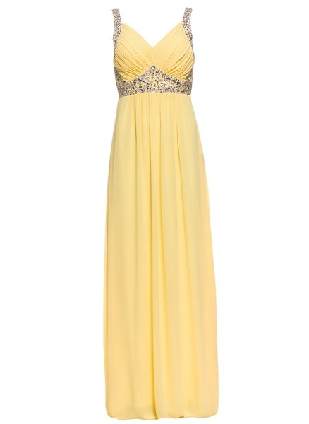 Maxi dress Due Linee - Yellow -