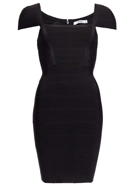 Vestido vendaje de mujer GLAM&GLAMADISE - Negro -