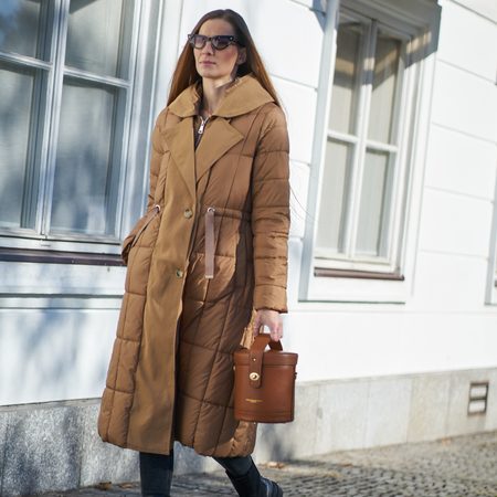 Chaqueta de invierno para mujer Due Linee - Verde -