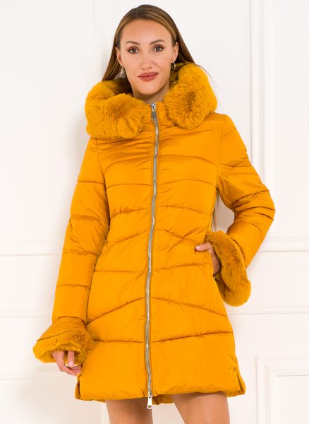 Winter jacket Due Linee - Yellow -