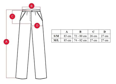 Pantaloni damă CIUSA SEMPLICE - Mov -