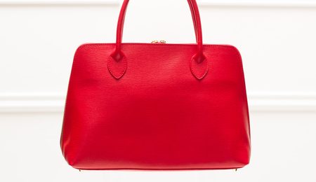 Bolso de cuero de mano para mujer Glamorous by GLAM - Rojo -