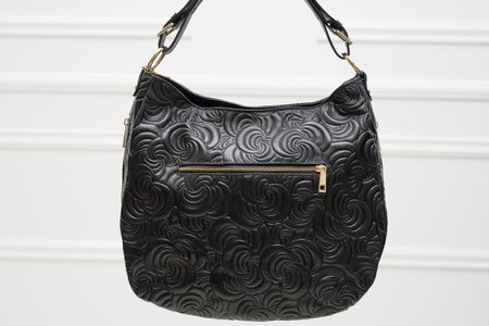 Bolso de hombro de cuero para mujer Glamorous by GLAM - Negro -