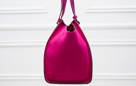 Real leather shoulder bag Glamorous by GLAM - Pink -