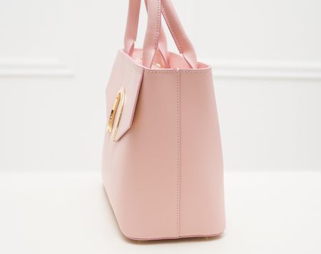 Real leather handbag Glamorous by GLAM - Pink -