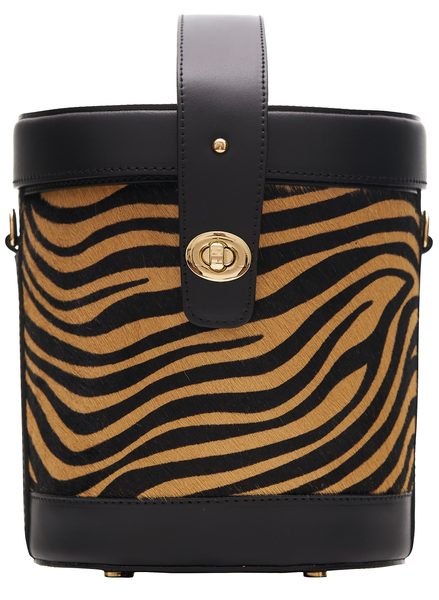 Borsa a mano da donna in pelle Glamorous by GLAM - Marrone -