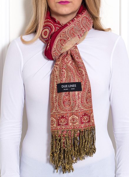 Women's scarf Due Linee - -