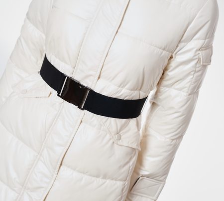 Winter jacket Due Linee - White -