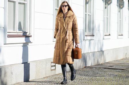Dámská exkluzivní zimní bunda khaki -