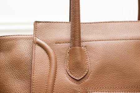 Real leather shoulder bag Glamorous by GLAM - Brown -