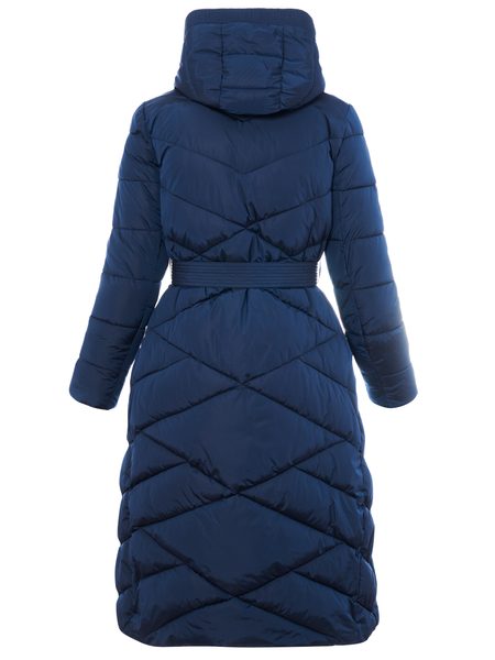 Dámská modrá bunda prošívaná bi-col -