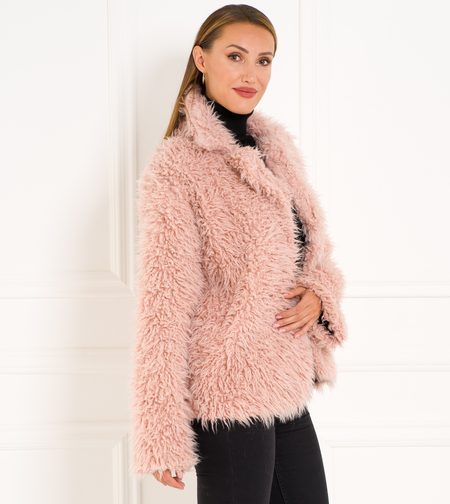 Yetti coat Glamorous by Glam - Pink -