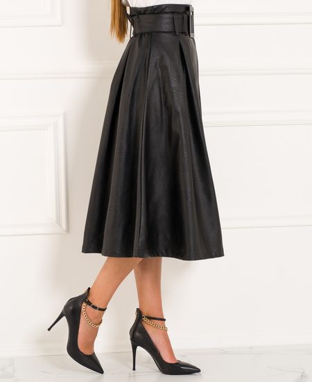 Skirt Due Linee - Black -