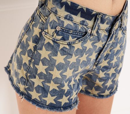 Women shorts - Blue -