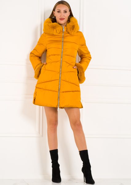 Winter jacket Due Linee - Yellow -