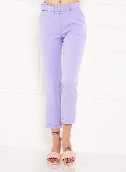 Pantaloni damă CIUSA SEMPLICE - Mov -