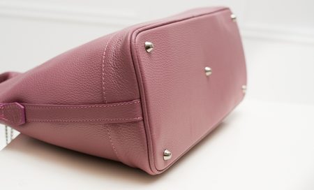 Bolso de cuero de mano para mujer Glamorous by GLAM - Violeta -