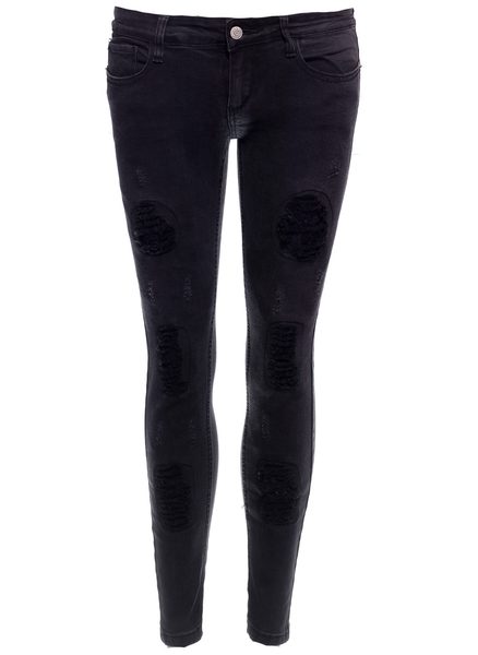 Jeans donna - Nero -