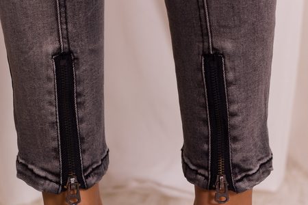 Jeans donna - Grigio -