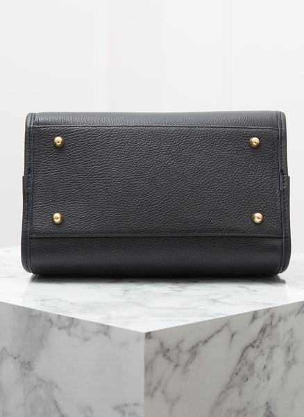 Real leather handbag Glamorous by GLAM - Black -