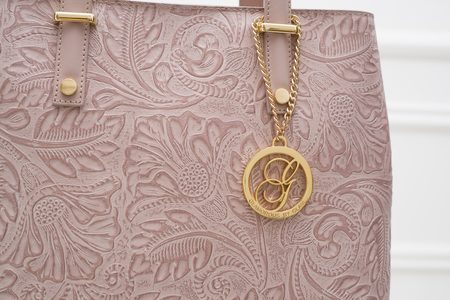 Borsa a spalla da donna in pelle Glamorous by GLAM - Rosa -