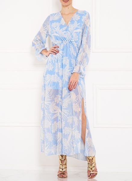 Vestido largo de mujer Glamorous by Glam - Azul -