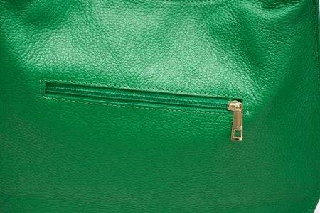 Real leather shoulder bag Glamorous by GLAM - Green -