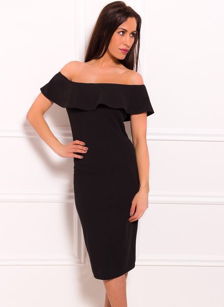 Italian dress Due Linee - Black -