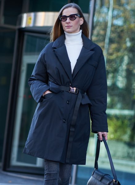 Winter jacket Due Linee - Black -