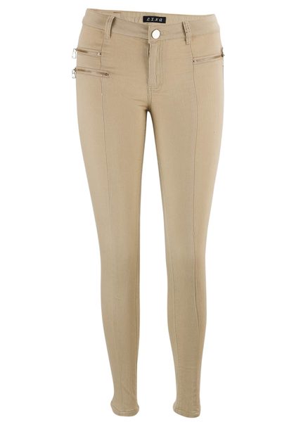 Pantalones de mujer - Beige -